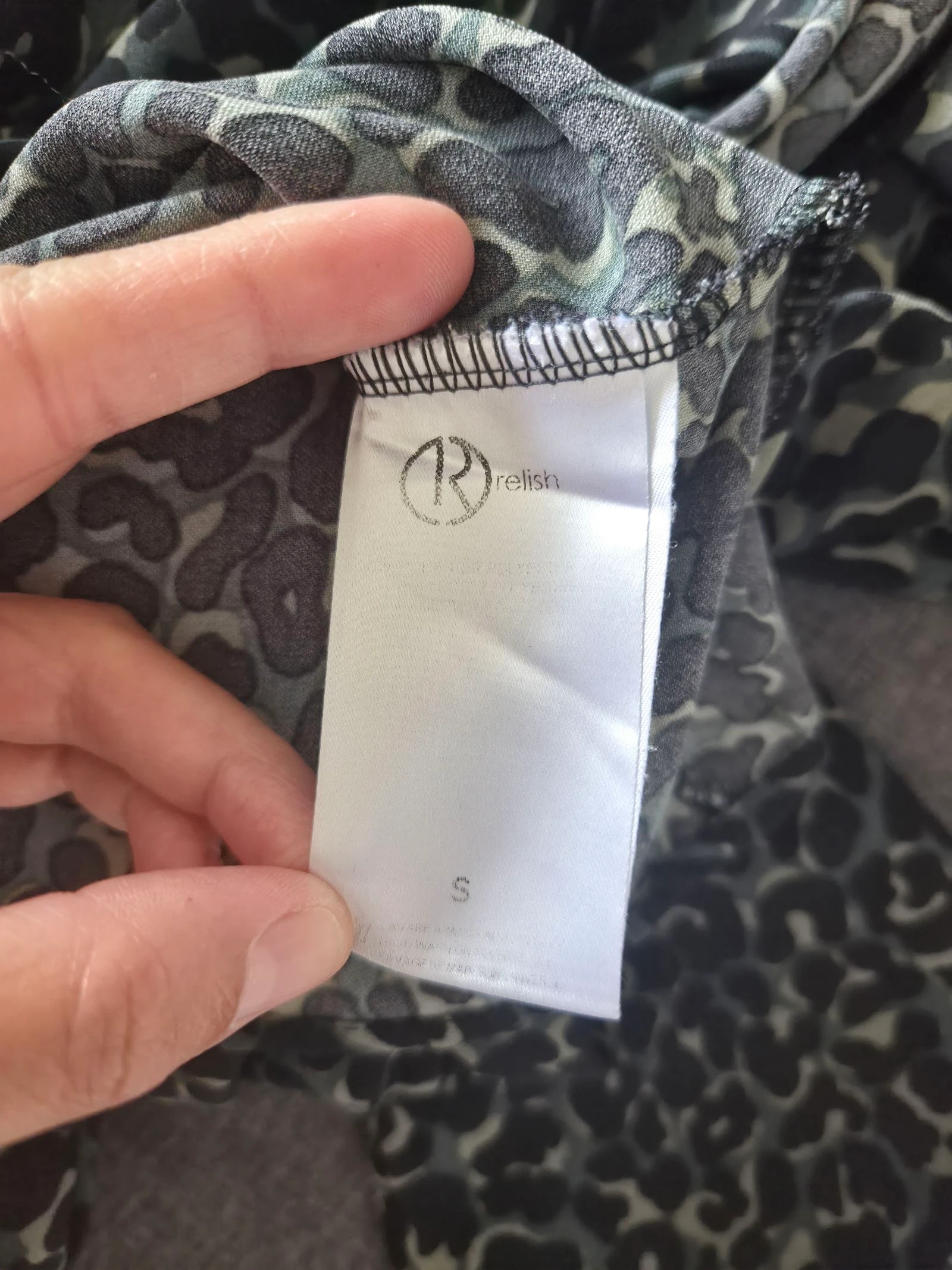 Leopard print blouse Relish size 36 – photo 7